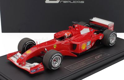 1:18 GP Replicas - Ferrari F1 F2001 #1 World Champion Winner Monaco GP 2001 Michael Schumacher With Driver 1:18 GP Replicas - Ferrari F1 F2001 #1 World Champion Winner Monaco GP 2001 Michael Schumacher With Driver