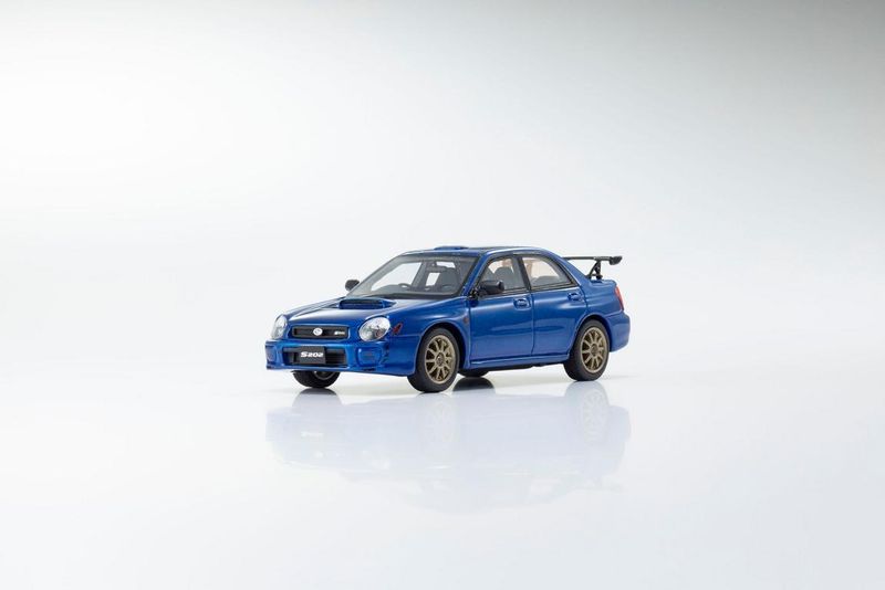 1:43 Kyosho - 2002 Subaru Impreza S202 Blue