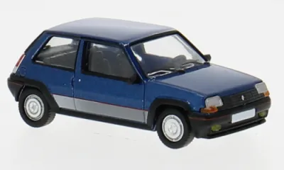 1:87 PCX87 - Renault 5 GT Turbo, metallic-blau, 1985