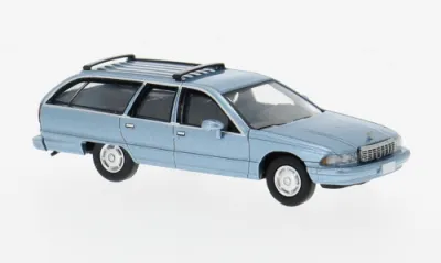 1:87 PCX87 - Chevrolet Caprice Station Wagon, metallic-hellblau, 1991
