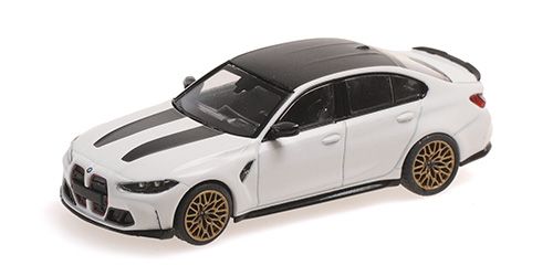 1:43 Minichamps - 2023 BMW 3-Series M3 CS (G80) Matte White 1:43 Minichamps - 2023 BMW 3-Series M3 CS (G80) Matte White
