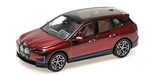 1:43 Minichamps - 2023 BMW iX Red 1:43 Minichamps - 2023 BMW iX Red
