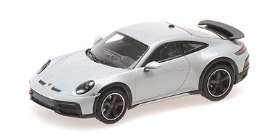 1:43 Minichamps - 2023 Porsche 911 (992) Dakar Coupe Silver 1:43 Minichamps - 2023 Porsche 911 (992) Dakar Coupe Silver