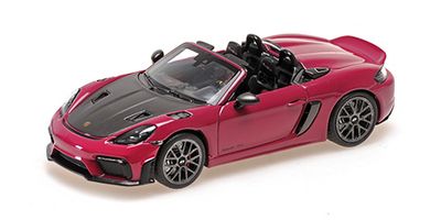 1:43 Minichamps - 2024 Porsche 718 Spyder RS Weissach Package Ruby Red/Black 1:43 Minichamps - 2024 Porsche 718 Spyder RS Weissach Package Ruby Red/Black