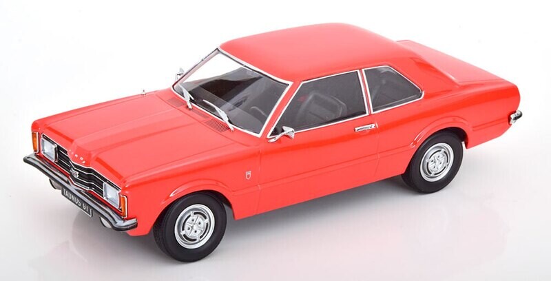 1:18 KK Scale - Ford Taunus GT Limousine 1971 hellrot