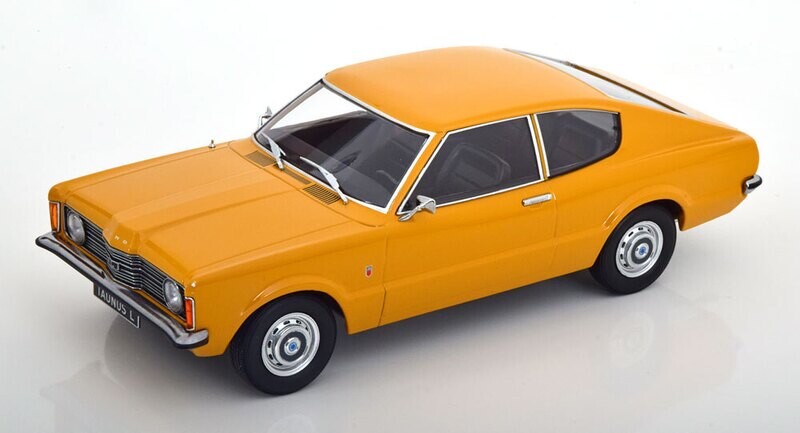1:18 KK Scale - Ford Taunus L Coupe 1971 ocker