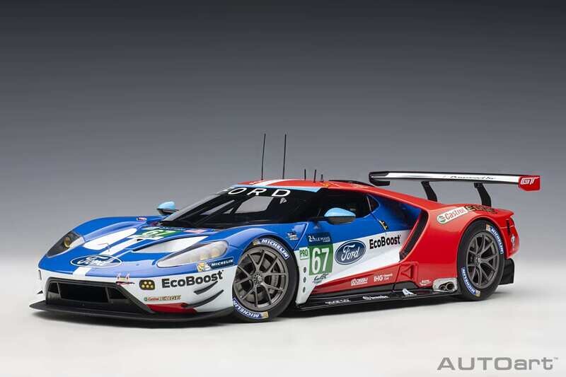 1:18 Autoart - Ford GT GTE Pro Le Mans 24h 2017 #67 P.Derani/A.Priaulx/H.Tincknell