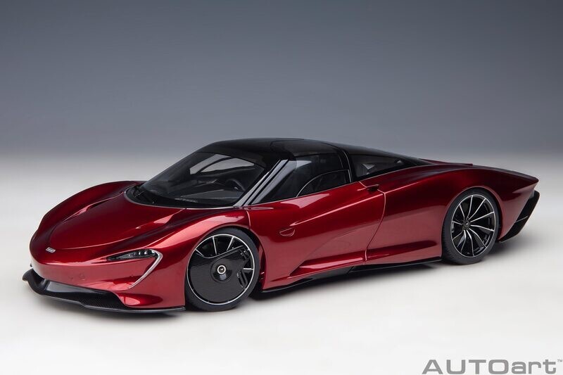 1:18 Autoart - McLaren Speedtail (Volcano Red)