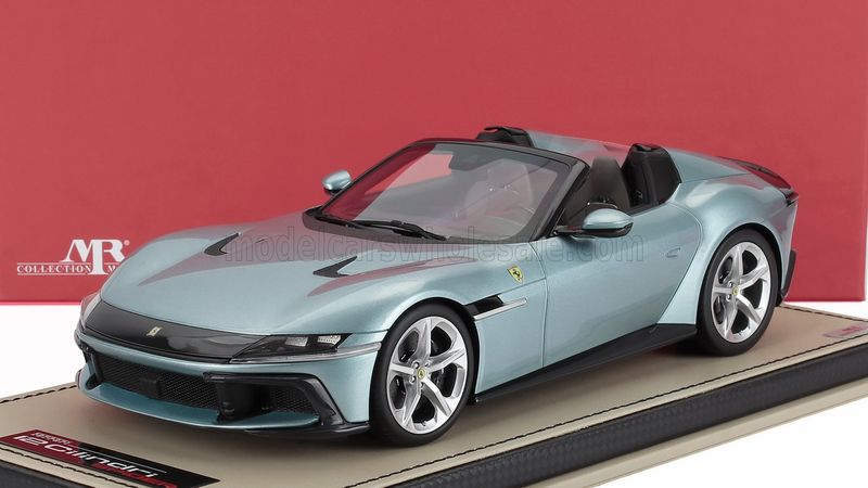 1:18 MR Collection Models - Ferrari 12 Cilindri Convertible Celeste Trevi 1:18 MR Collection Models - Ferrari 12 Cilindri Convertible Celeste Trevi