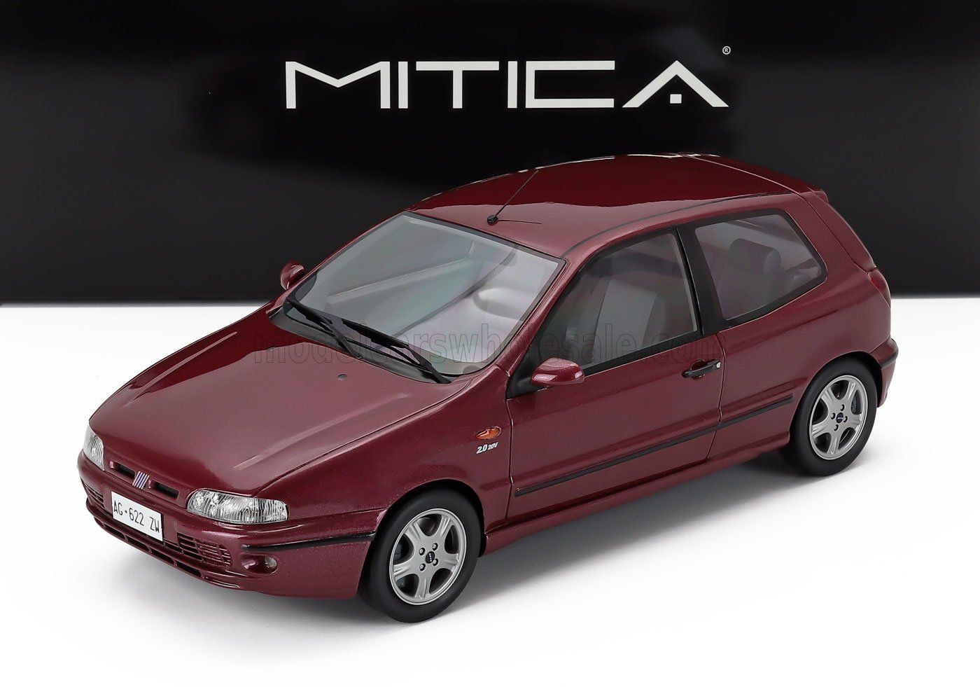 1:18 Mitica Resin - Fiat Bravo HGT 1. Serie 1995 Rosso Boreale Metallic Red 133