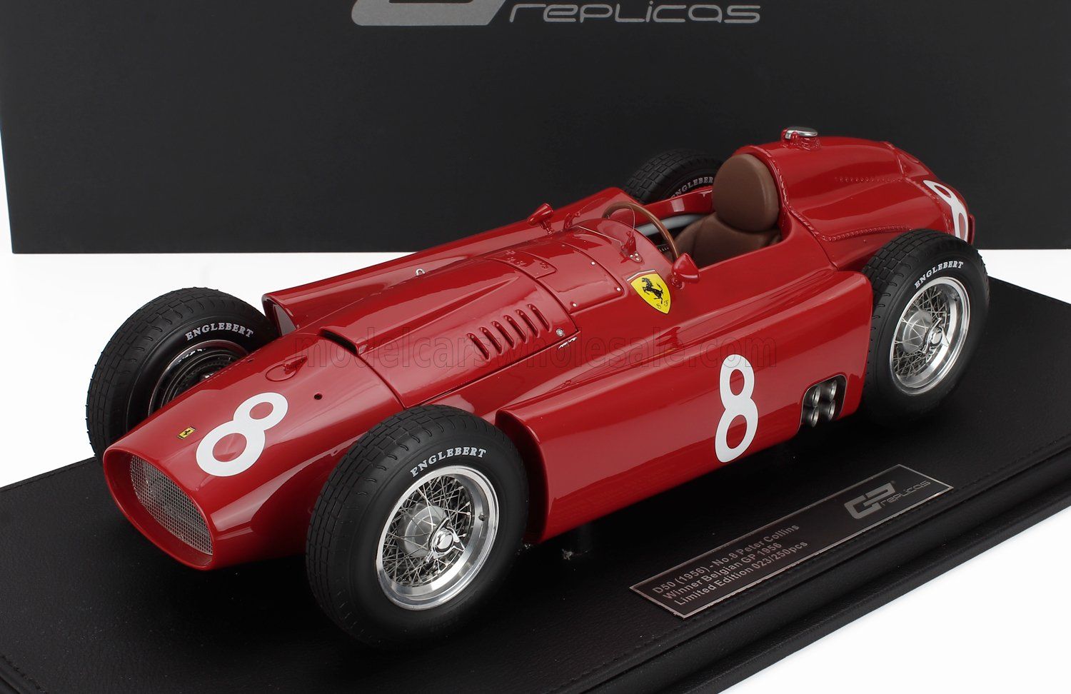 1:12 GP Replicas - Ferrari F1 D50 #8 Winner Belgium GP 1956 P. Collins 1:12 GP Replicas - Ferrari F1 D50 #8 Winner Belgium GP 1956 P. Collins
