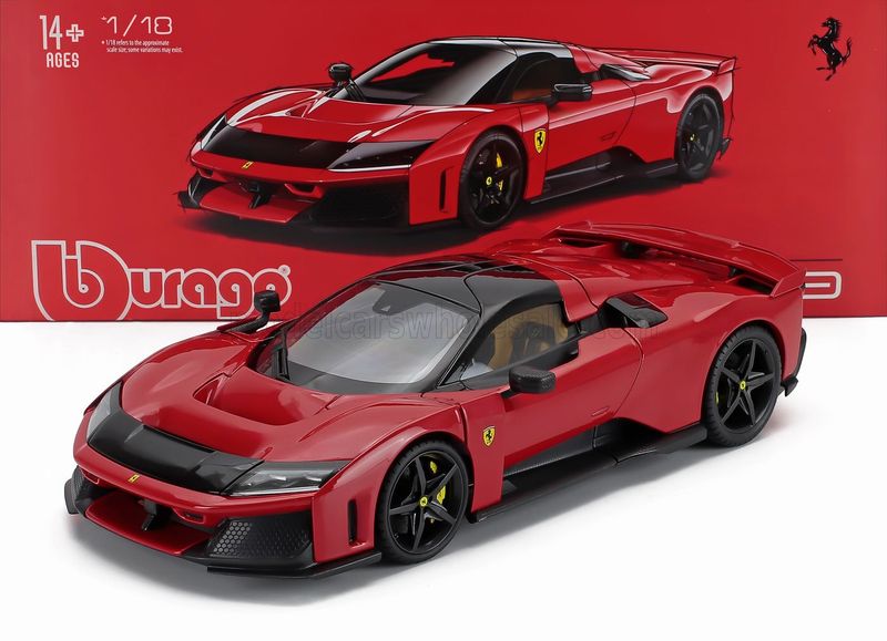 1:18 Bburago Signature - 2024 Ferrari F80 Rosso Corsa Red *Black Wheels* 1:18 Bburago Signature - 2024 Ferrari F80 Rosso Corsa Red *Black Wheels*