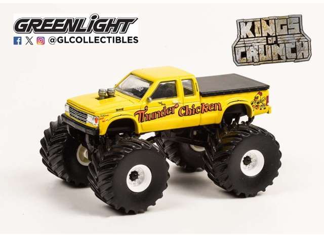 1:64 Greenlight - 1989 Chevrolet S-10 — Thunder Chicken * Kings of Crunch - The Greatest Hits*