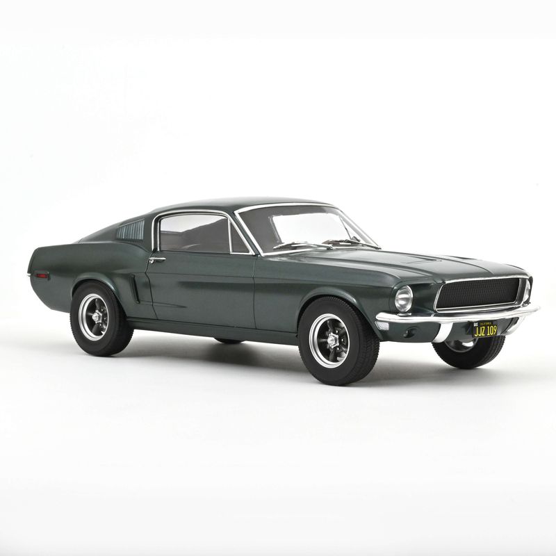 1:12 Norev - Ford Mustang Fastback 1968 Satin Green metallic *Reproduction*
