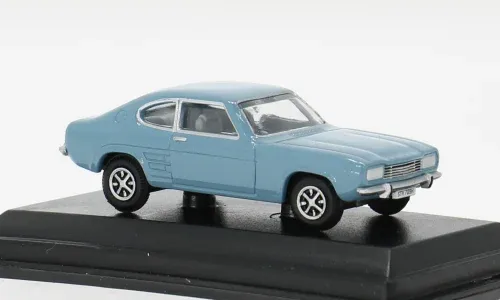 1:76 Oxford  - Ford Capri MK1 Light Blue/Nevilles Car (Auf W)