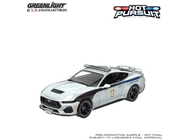 1:64 Greenlight - 2024 Ford Mustang Police Interceptor Colorado State Patrol *90th Anniversary Edition*
