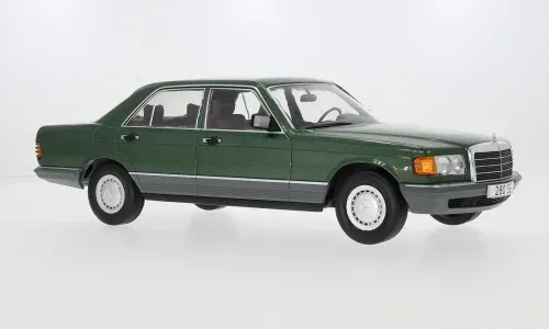 1:18 MCG - Mercedes S-Klasse (W126), dunkelgrün, 1979
