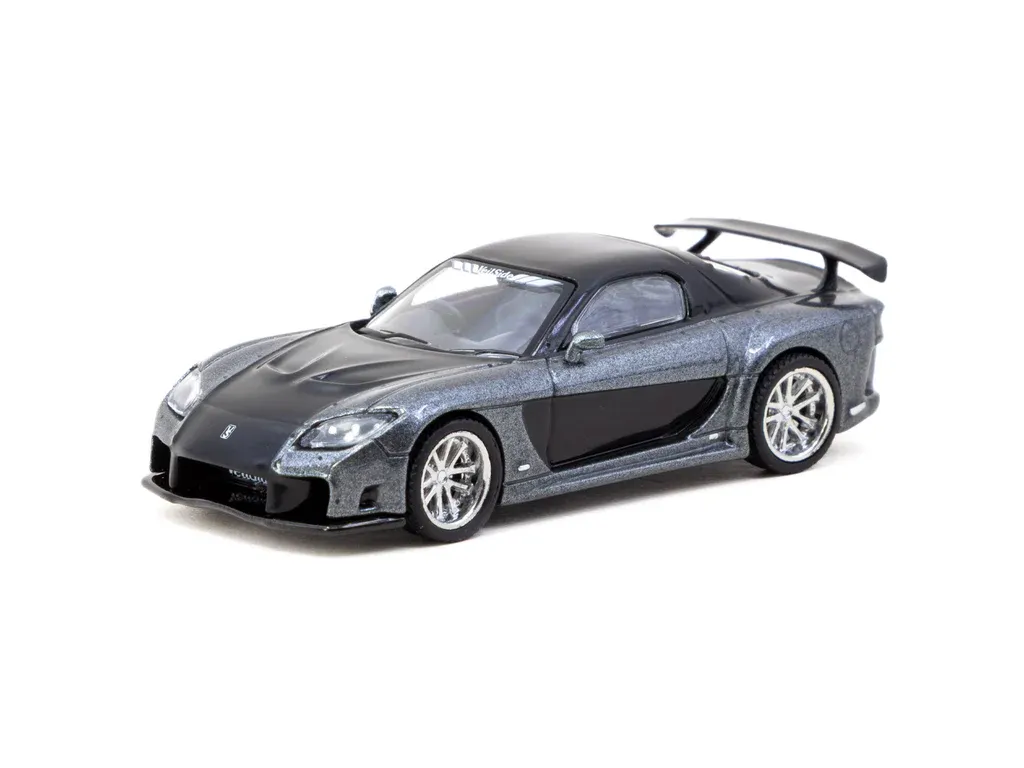 1:64 Tarmac - Mazda RX-7 VeilSide Fortune7 grey metallic/black 1:64 Tarmac - Mazda RX-7 VeilSide Fortune7 grey metallic/black