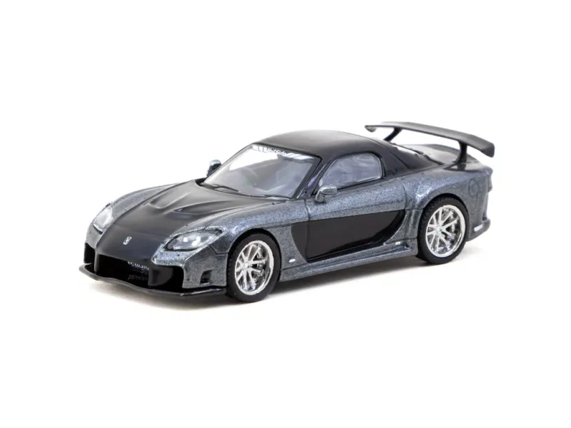 1:64 Tarmac - Mazda RX-7 VeilSide Fortune7 grey metallic/black 1:64 Tarmac - Mazda RX-7 VeilSide Fortune7 grey metallic/black