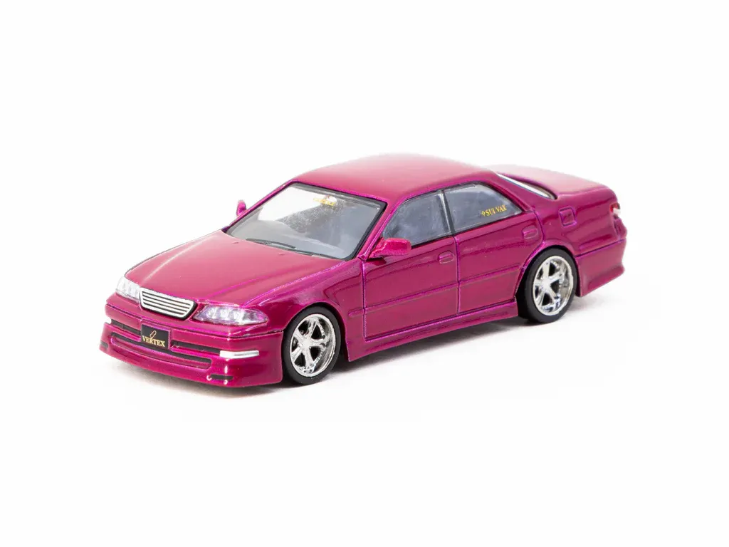 1:64 Tarmac - VERTEX Toyota Mark II JZX100 red metallic