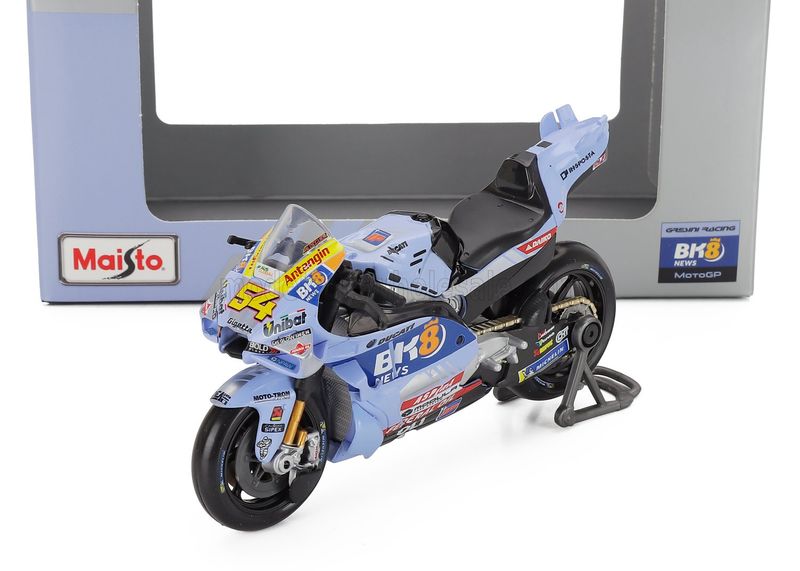 1:18 Maisto - Ducati Desmosedici GP25 Team Gresini Racing #54 Moto GP Season 2025 F. Aldeguer 1:18 Maisto - Ducati Desmosedici GP25 Team Gresini Racing #54 Moto GP Season 2025 F. Aldeguer