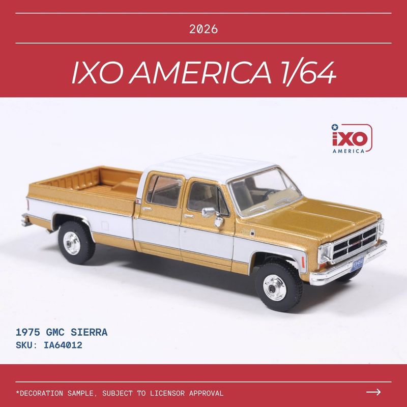 1:64 Ixo USA - 1975 GMC Sierra Classic, yuba gold
