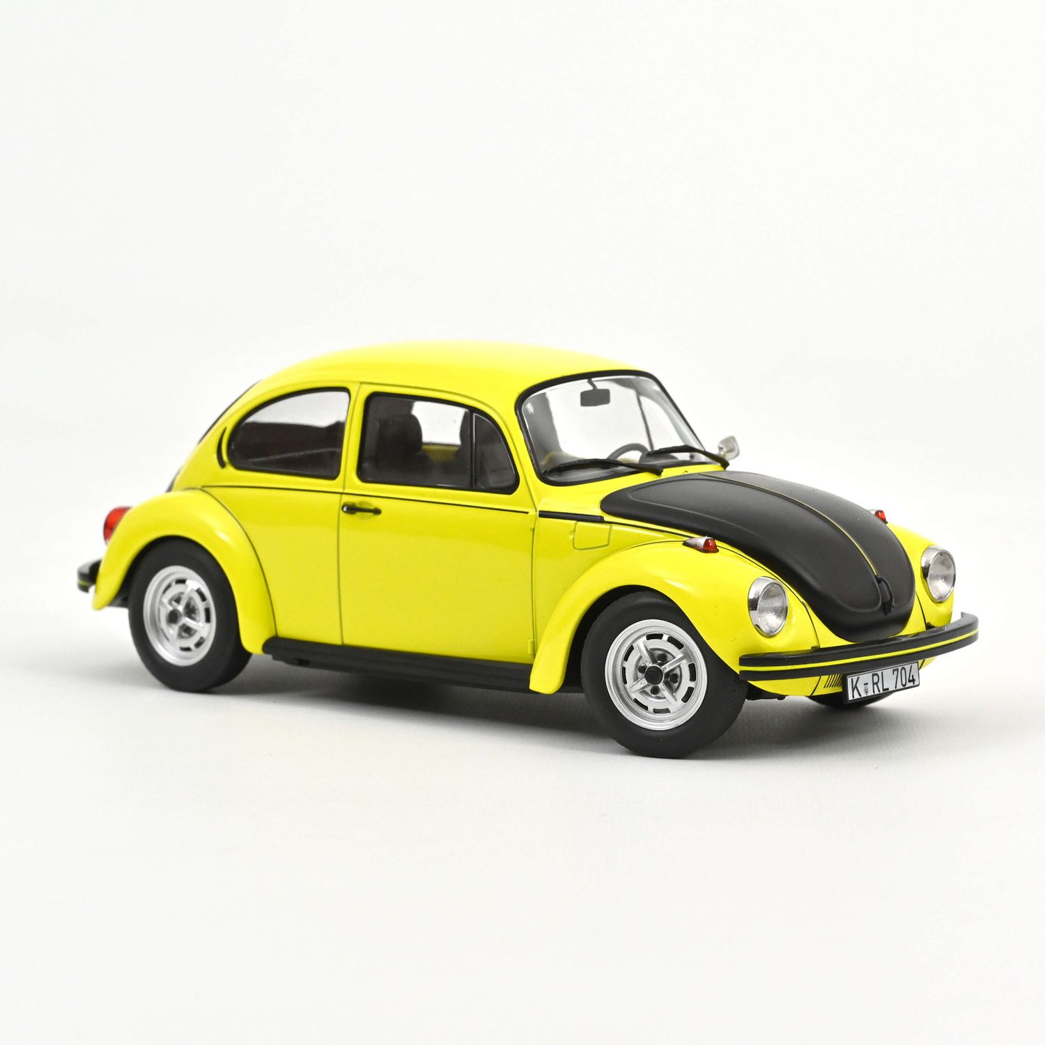 1:18 Norev - 1973 Volkswagen 1303 Käfer Yellow Black 1:18 Norev - 1973 Volkswagen 1303 Käfer Yellow Black