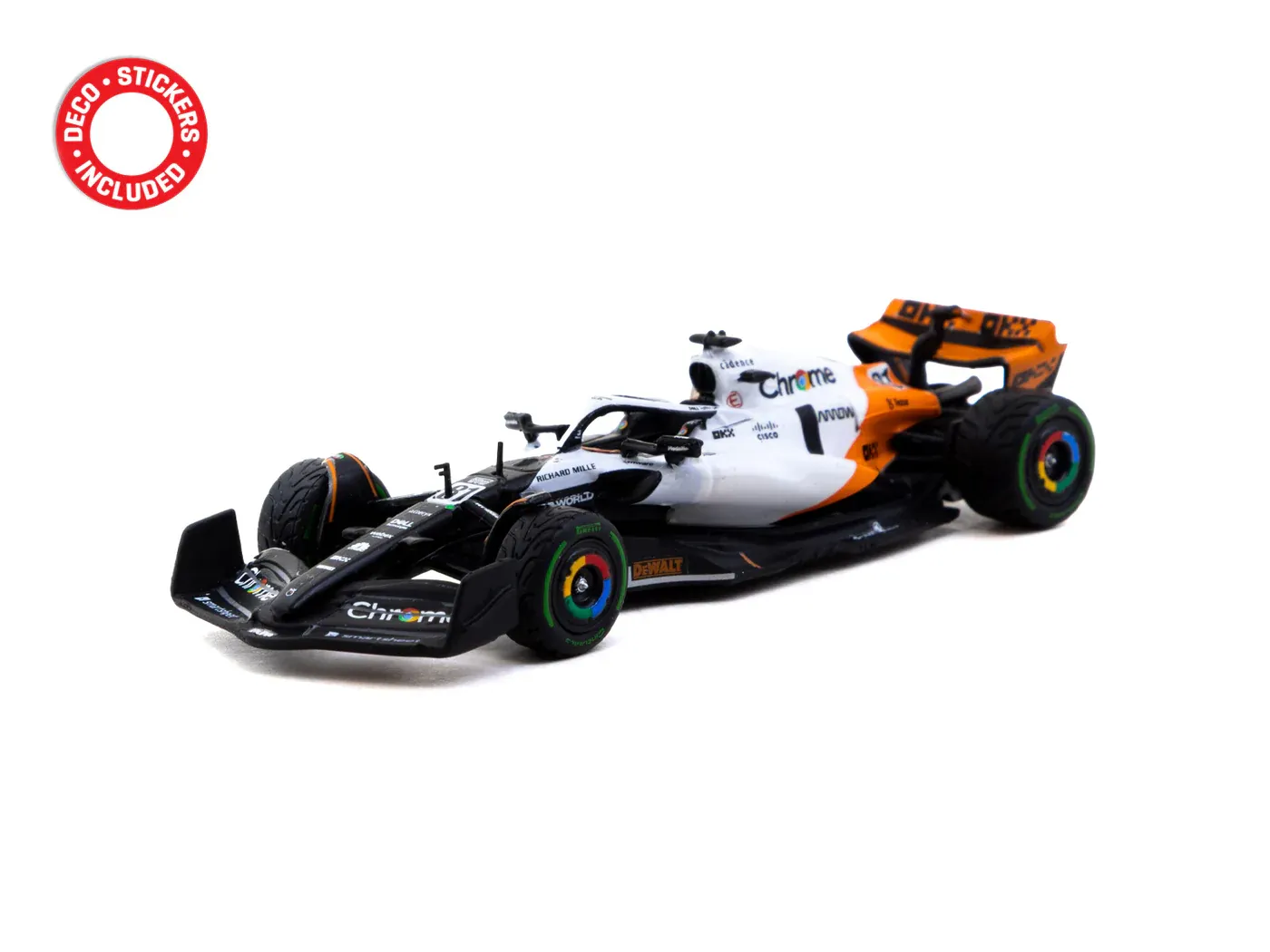 1:64 Tarmac - 2023 McLaren MCL60 #81 Oscar Piastri Monaco Grand Prix