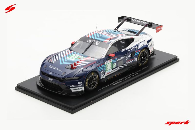 1:18 Spark - Ford Mustang LMGT3 No.88 PROTON COMPETITION Le Mans 24H 2025 S. Gattuso - G. Levorato - D. Olsen