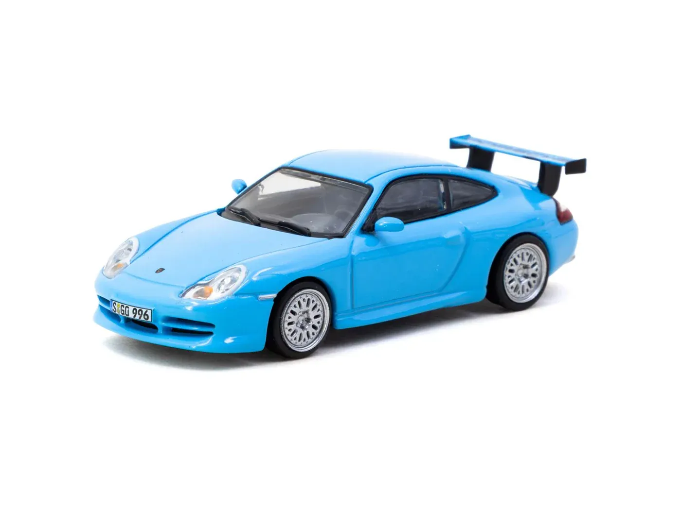 1:64 Tarmac - Porsche 911 GT3 (type 996, light blue