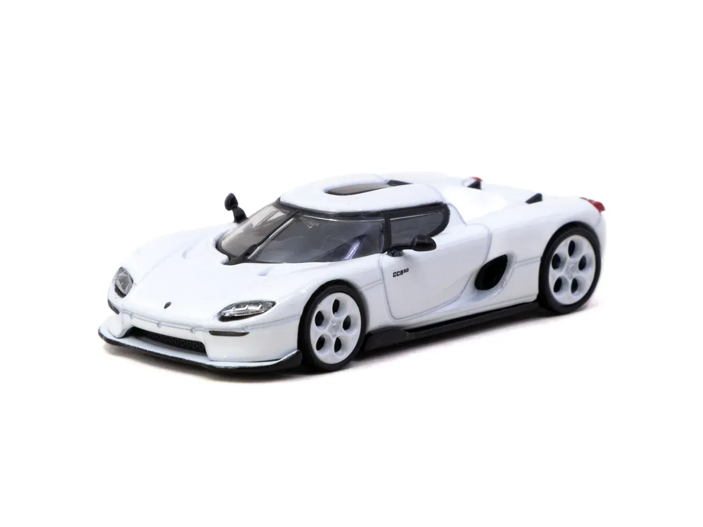1:64 Tarmac - Koenigsegg CC850, white *Tarmac Cards*