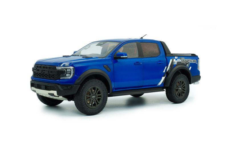 1:18 Solido - 2024 Ford Ranger Raptor Blau Metallic