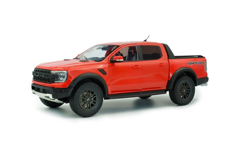 1:18 Solido - 2024 Ford Ranger Raptor Oarnge Metallic