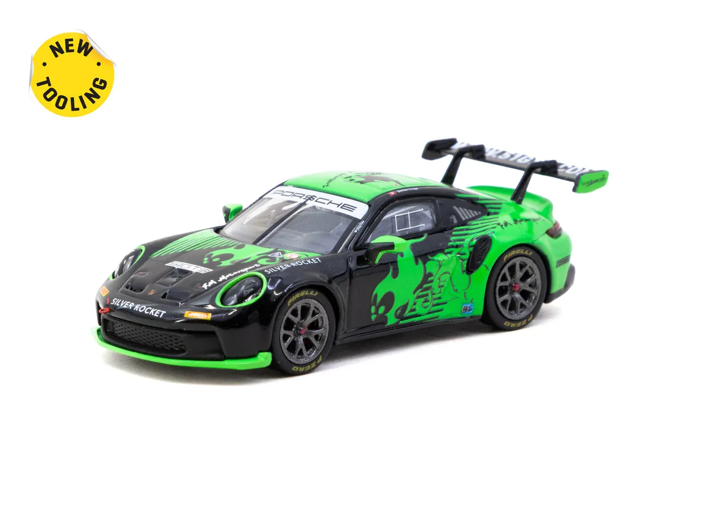 1:64 Tarmac - Porsche 911 GT3 Cup (992) Fire Monkey Motorsport
