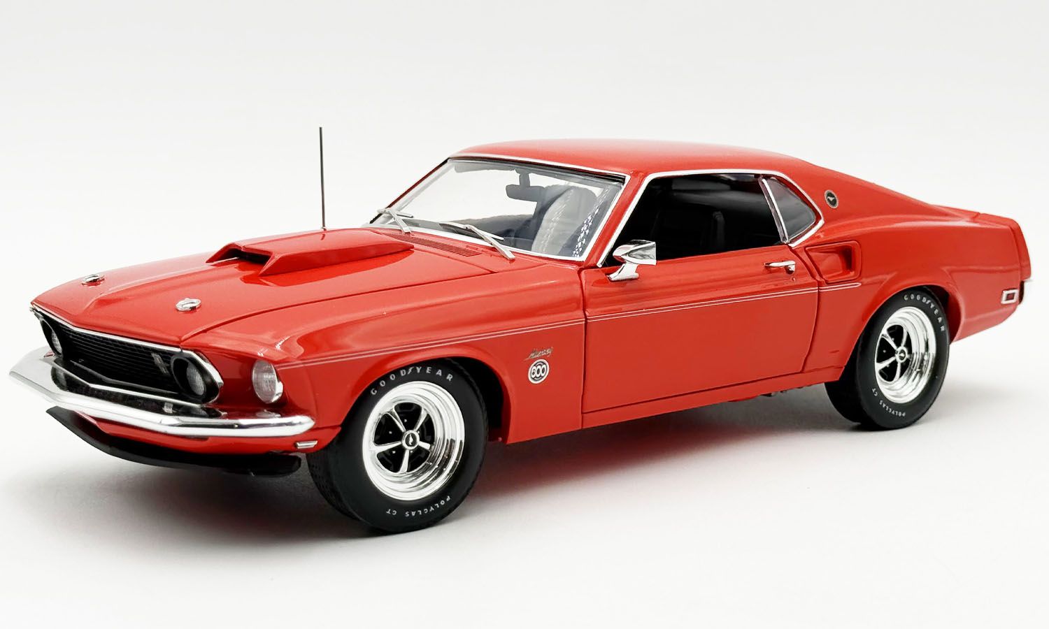 1:18 ACME - 1969 Ford Mustang 600's Flower Power Red 1:18 ACME - 1969 Ford Mustang 600's Flower Power Red