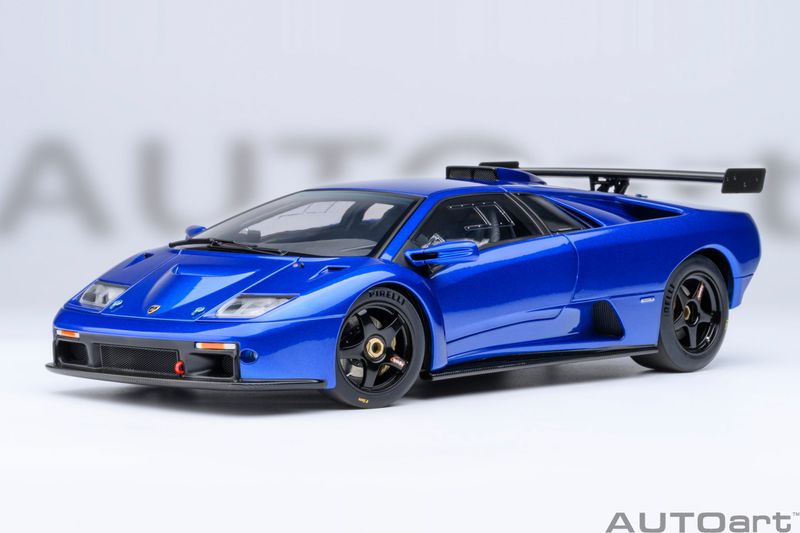 1:18 Autoart - Lamborghini Diablo GTR (Monterey Blue)