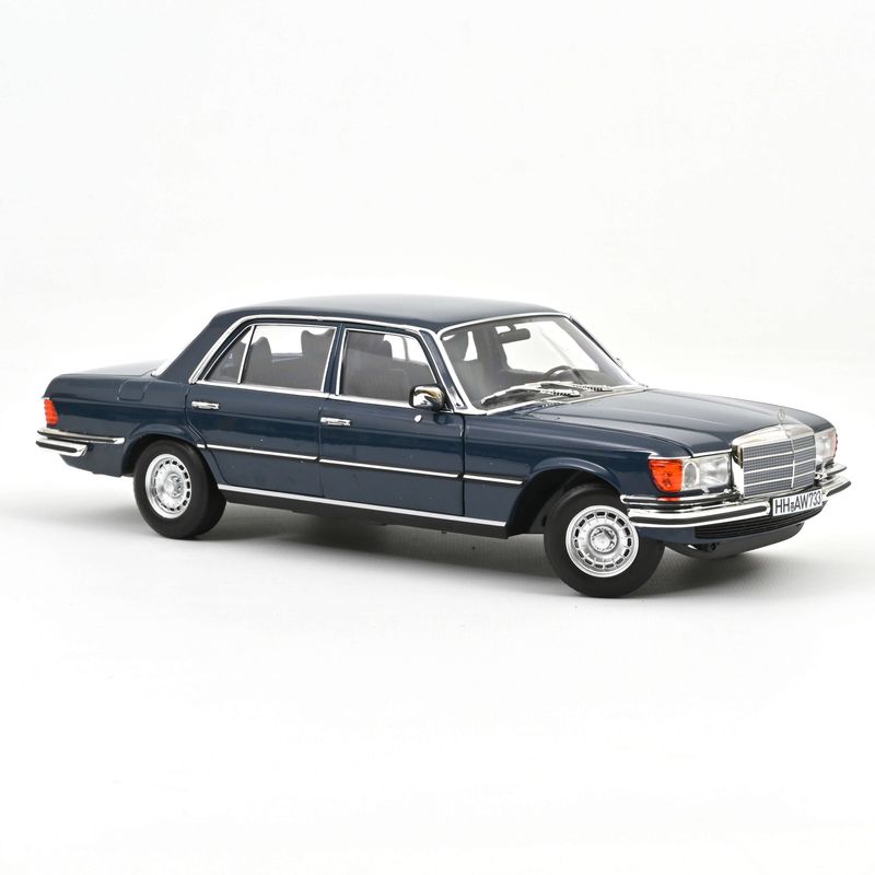 1:18 Norev - 1979 Mercedes S-Class 350SEL (W116) Blue