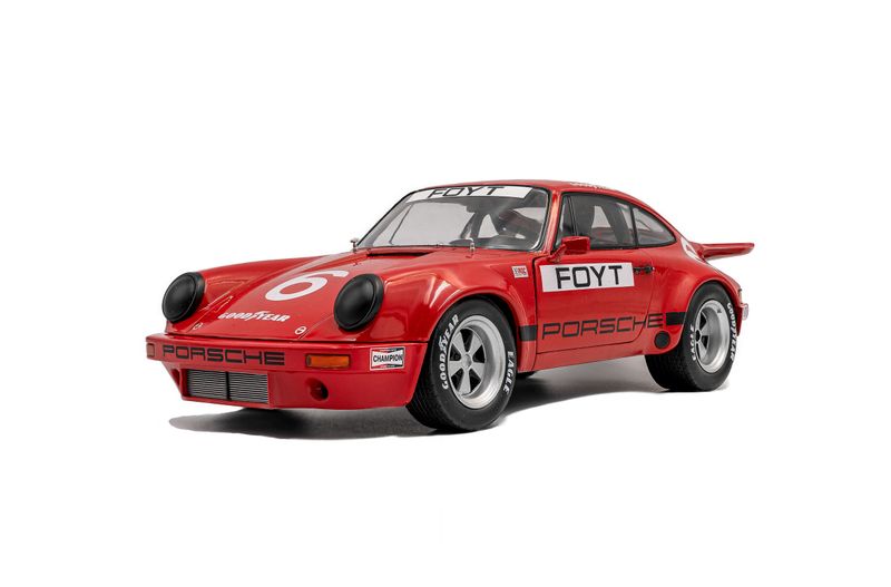 1:18 Solido - Porsche 911 IROC #6 Foyt IROC Daytona 1974