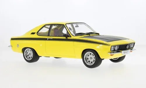 1:18 MCG - Opel Manta A Irmscher, gelb/schwarz, 1974 1:18 MCG - Opel Manta A Irmscher, gelb/schwarz, 1974