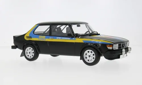 1:18 MCG - 1977 Saab 99 Turbo Schwarz