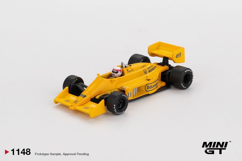 1:64 Mini GT - 1987 Lotus 99T #11 Satoru Nakajima Monaco Grand Prix