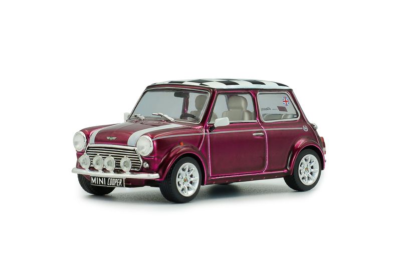 1:43 Solido - 1997 Mini Cooper Sport Purple Metallic 1:43 Solido - 1997 Mini Cooper Sport Purple Metallic