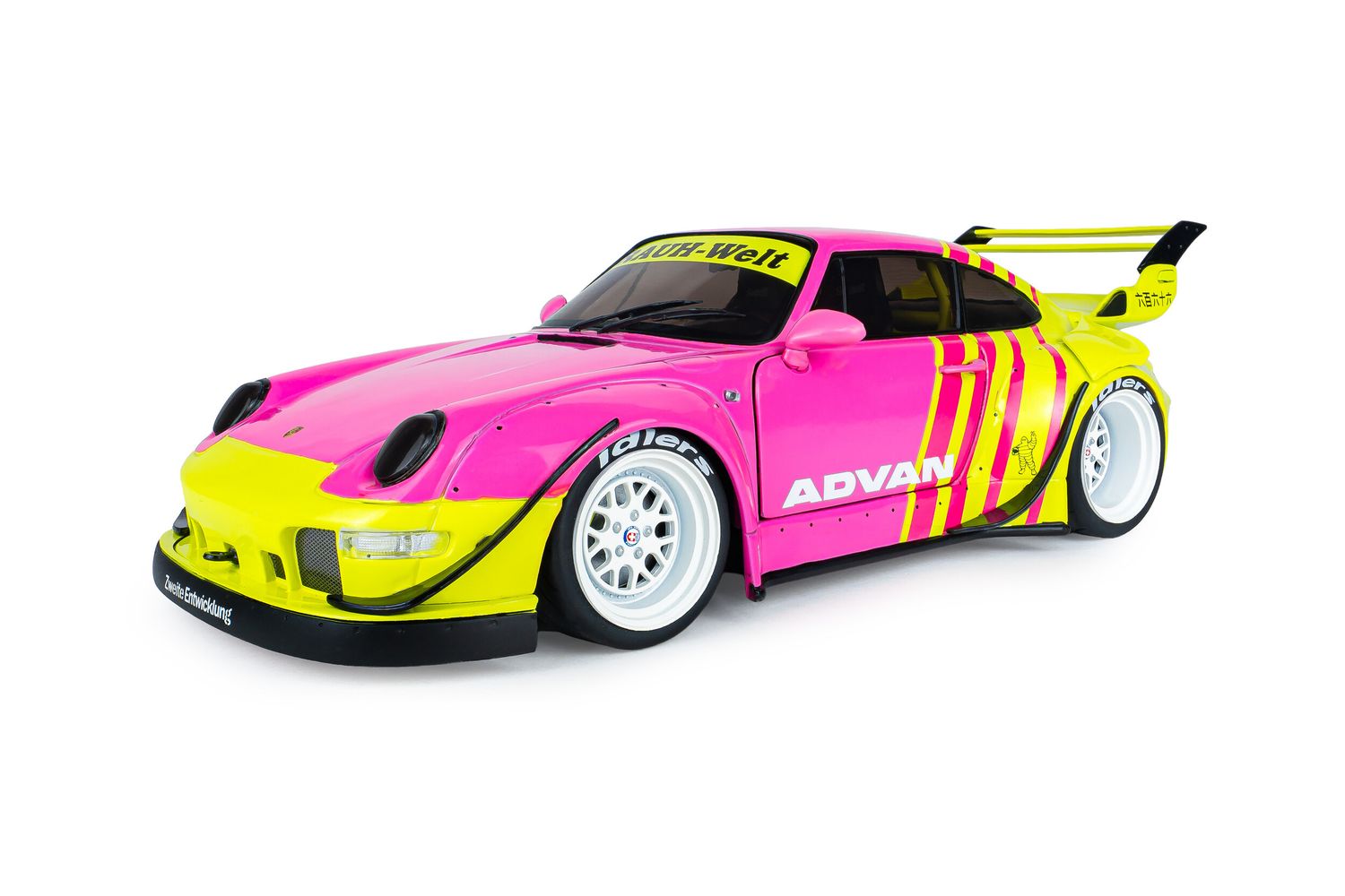 1:18 Solido - 2024 Porsche RWB Pink Green 1:18 Solido - 2024 Porsche RWB Pink Green