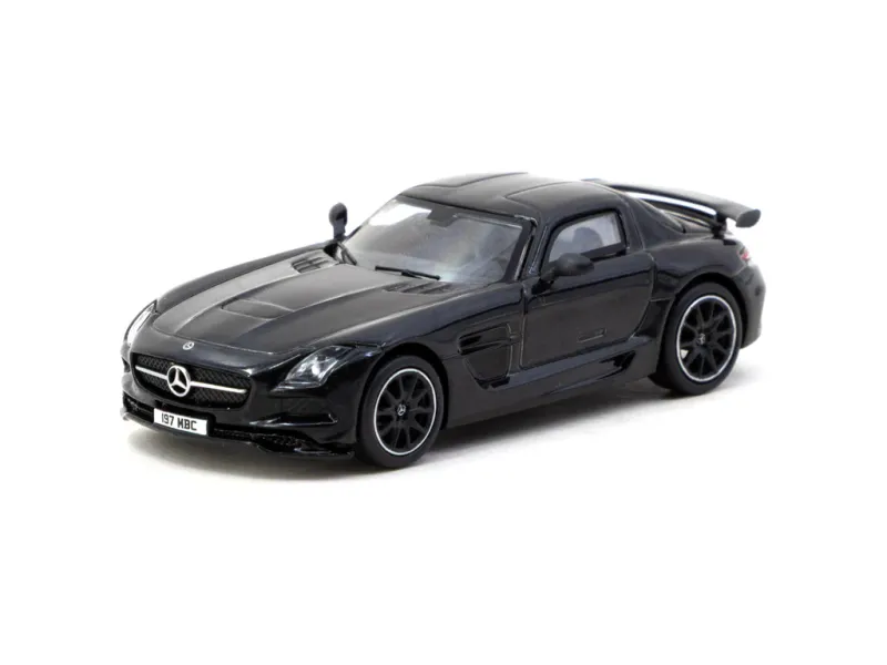 1:64 Tarmac - Mercedes-Benz SLS AMG Coupé Black Series, black metallic 1:64 Tarmac - Mercedes-Benz SLS AMG Coupé Black Series, black metallic