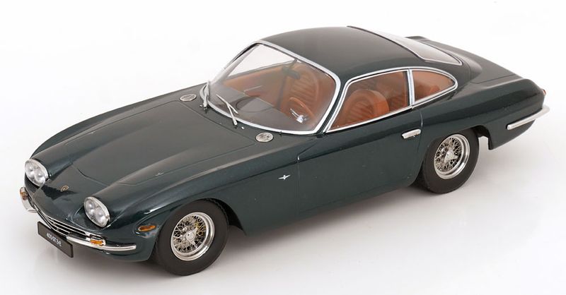 1:18 KK Scale - Lamborghini 400 GT 2+2 1966 dunkelgrün-metallic