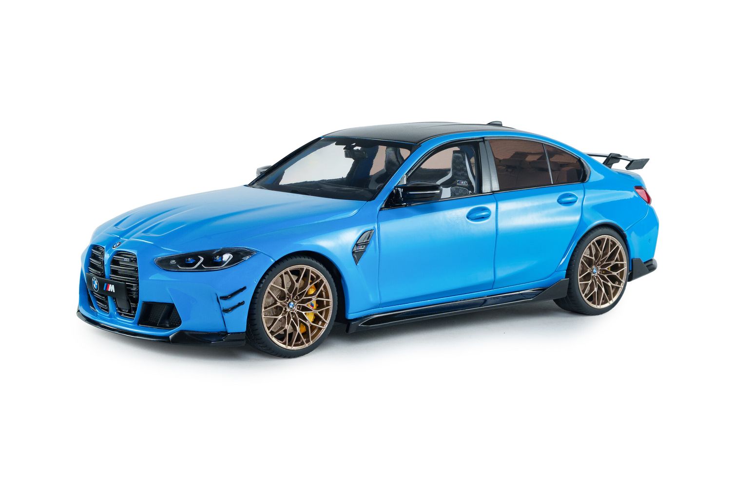 1:18 Solido - 2024 BMW M3 Performance Parts Daytona Beach Blue