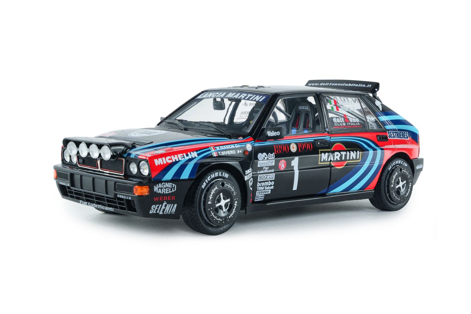 1:18 Solido - Lanica Delta HF Integrale Tribute To Biason A. Sacco