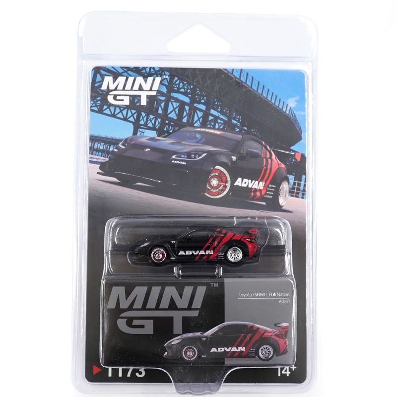 1:64 Mini GT - 2025 Toyota GR86 LB Nation *Advan* *Blister packaging*