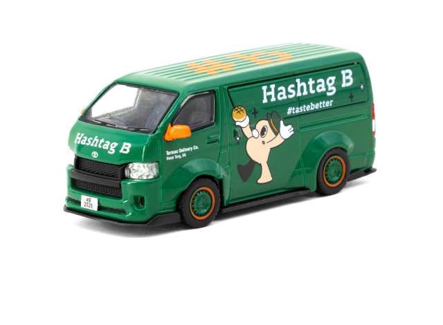 1:64 Tarmac - Toyota Hiace Widebody Hashtag B Special Edition 1:64 Tarmac - Toyota Hiace Widebody Hashtag B Special Edition