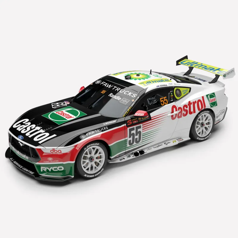 1:18 Authentic Collectables - Tickford Racing #55 Ford Mustang GT - 2025 Penrite Oil Sandown 500 Retro Livery - Driver: Thomas Randle